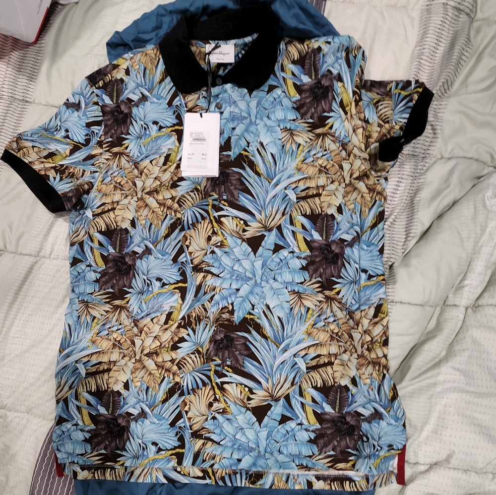 Salvatore Ferragamo polo shirt